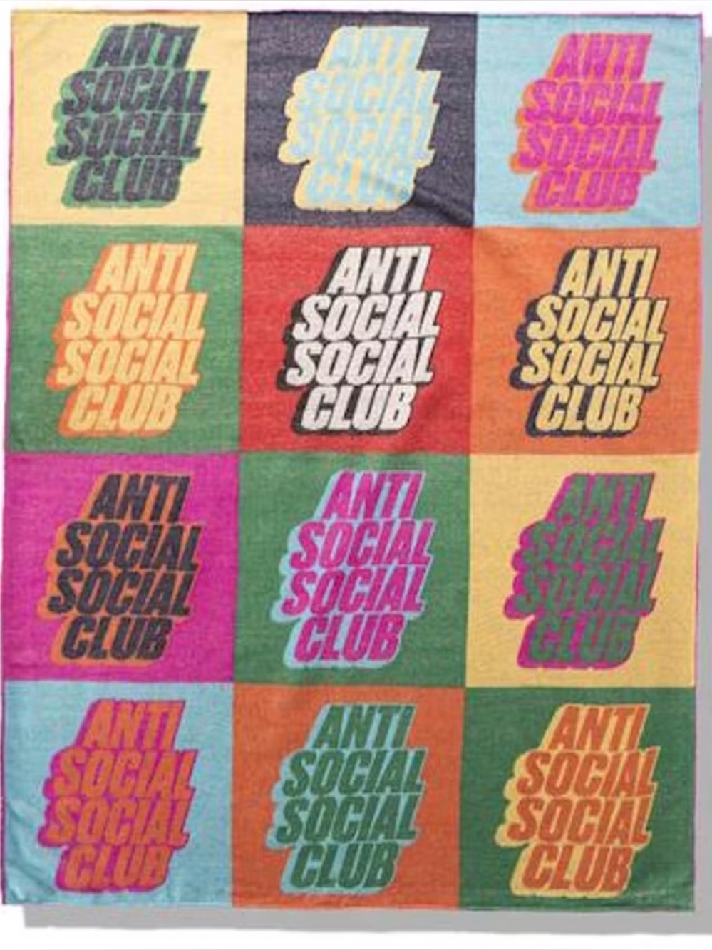 Anti Social Social Club Same Thing Blanket